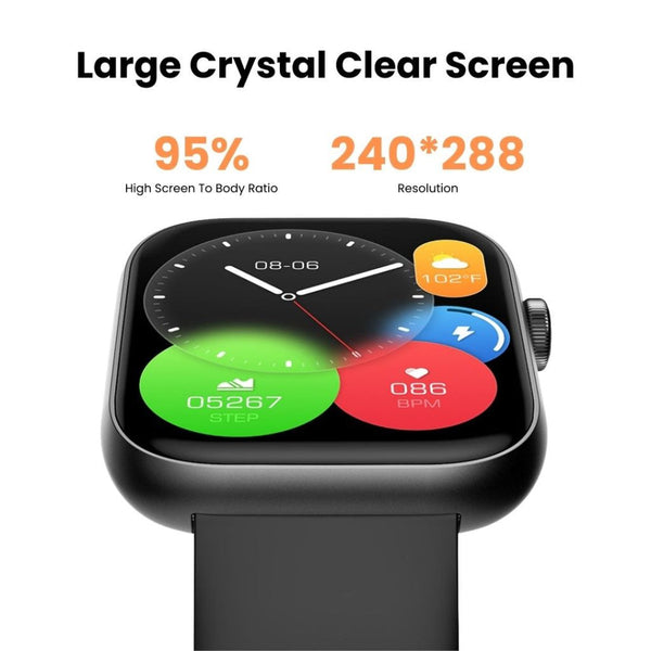 4llowHeart Smartwatch with Bluetooth Calling and 24/7 Health Monitoring