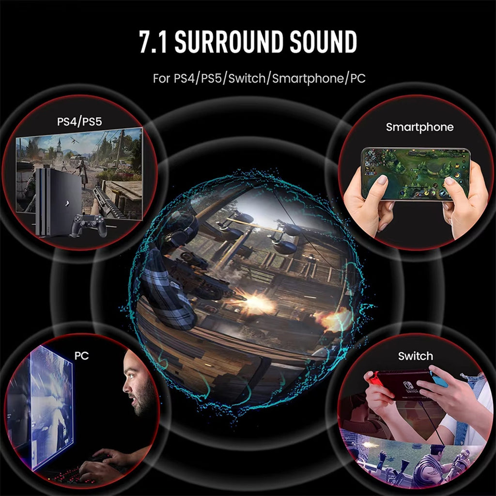 AuziHalo Gaming Headset