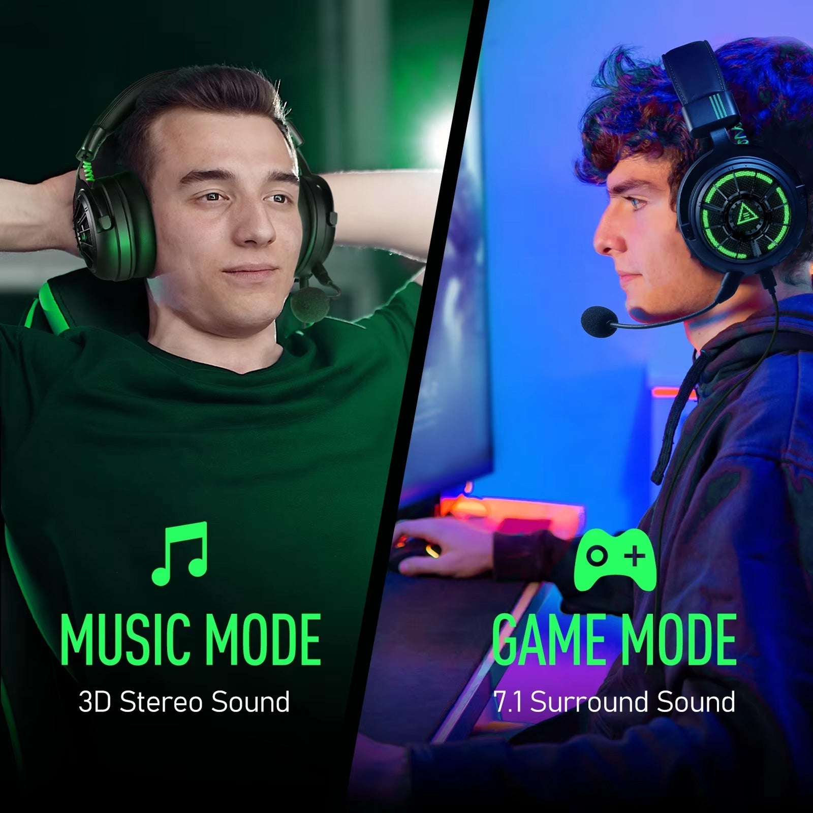 AuziHalo Gaming Headset